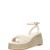 Glamorous Hæklede espadrille-sandaler med plateau-hæl beige-Neutral