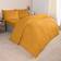 Brentfords Teddy and Pillowcase Set Single Duvet Cover Yellow (200x135cm)