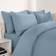 Brentfords Plain Dyed Duvet Cover Blue (260x220cm)