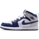 Nike 1 Mid Preschool Boys' Shoe - White/Midnight Navy/Neutral Grey