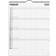 Mayland Studie Familiekalender Black and White 5 kol. 2025/2026