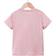 Shein Girls' Casual Fashionable English Printed Short Sleeve T-Shirt