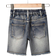 Shein Young Boy Summer Distressed Street Style Denim Shorts