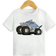 Shein Young Boy Car Print Tee