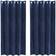 vidaXL Curtains Dark Blue Polyester 140 x 175 cm