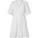 Selected Femme Slfdahlia Ss Short Broderi Dress - Vit