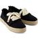 Toms Carolina Lace-Up - Black Beachside Woven/Fray