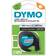 DYMO LetraTag Tape Plastic 12mmx4m Black on Silver
