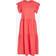 Vila Klänning viSummer S/S Midi Dress - Röd
