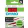 DYMO Label Cassette D1 Black on Red