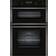 Neff U2ACH7AG7B Built-In Electric Double Oven Grey, Black