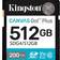 Kingston Technology Canvas Go! Plus UHS-I SDXC Memory Card 512GB