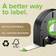 DYMO LetraTag Tape Paper Black on White 1.2cmx4m
