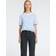 Selected Femme SLFEssential SS Striped Boxy Tee - Cornflower Blue/Bright White