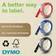 DYMO Embosser Tape Red 10-Box 0.9cmx3m