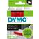 DYMO D1 Tape Black on Red 1.2cmx7m