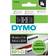 DYMO D1 Tape White on Black 1.9cmx7m