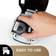 DYMO D1 Tape White on Black 1.9cmx7m
