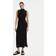 Calvin Klein Crinkle Jacquard Ankle Dress - Black