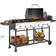 OutSunny Gas Grill and Plancha with 6+1 Burners