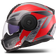 LS2 Ff902 Scope II Oxyd Modularhelmet - Grau/Rot