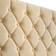 tectake Sengeramme Med LED-Strips Og Opbevaring 140 x 200 cm Beige Rammeseng
