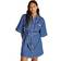 Calvin Klein Jeans Cotton Linen Denim Shirt Dress - Blue Denim