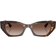 Ray-Ban Unisex Zena Bio-Based Sunglasses - Havana Frame Brown