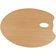 Mabef Träpalett Oval 30X40X0,5CM