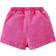 Shein Baby Girls' Lovely Butterfly Bowknot Decorated Casual Set With Denim Skirt And Shorts, Rose Red