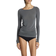 Gai+Lisva Amalie L/S Wool Top Dam Toppar - Metal Grey