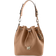 Dooney & Bourke Sorrento Drawstring Leather Shoulder Bag Taupe