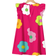 Shein Young Girl Casual Simple Flower Printed Dress With Ruffled Hem Suitable For Summer