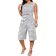 Shein Plus Womens Striped Printed Simplistic Sleeveless Jumpsuit For Daily Wear