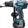 Makita DHP458 LXT 18V 5.0Ah Kombi Slagbore