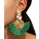 Shein Tassel Decor Round Drop Earrings