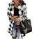 Shein Mode-Herbst 2024 Langarm Karohemd Damen