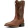 Ariat Men's Sport Rodeo Cowboy Boots - Aged Tan Elephant/Luna Tan