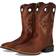 Ariat Men's Sport Rodeo Cowboy Boots - Aged Tan Elephant/Luna Tan