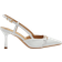 Cuccoo Women's Pointed Toe High Heel Pumps - White