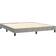 vidaXL Boxspring Met Matras Fluweel Donkerblauw 180x200 cm