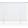 Ellos Roll Up Gardin I Vasket Lin Candice Hvit 100x80cm