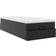 vidaXL Ottoman-Bett mit Matratze Grau 100x200 cm Rahmenbett 100x203cm