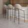 Homary Linenic Moderner Frühstücks-Barhocker Seating Stool 40.2"