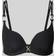 Marie Jo Emly Heart Shape Padded Bikini Top - Black