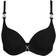 Marie Jo Emly Heart Shape Padded Bikini Top - Black