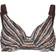 Wiki Full Cup Bikini Top - Brown Pattern