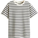 H&M Cotton T-shirt - Cream/Striped