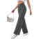 Shein Elegant Twist Waist Slim Straight Pants