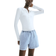 H&M Denim Drawstring Shorts - Light Denim Blue